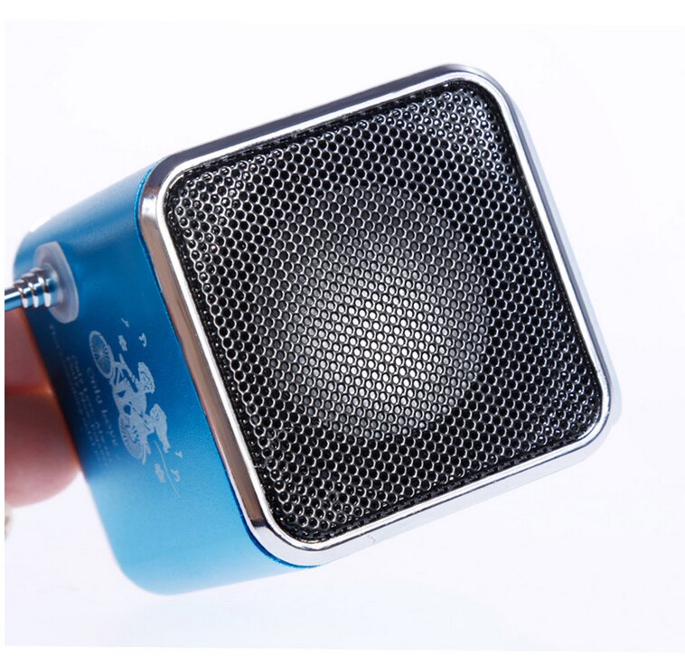 Mini Digital Portable Radio TD-V26 Fm Mini Radio Internet FM Radio speaker USB SD Card Player For Mobile Phone Pc Music Player