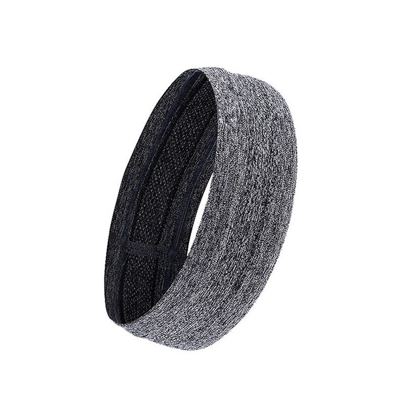 Sport Goederen Haar Lint Mannen Hoofdband Bandage Voor Running Accessoires Zweetband Voor Fietsen Elastische Band Voor Fitness Haarband: Gray