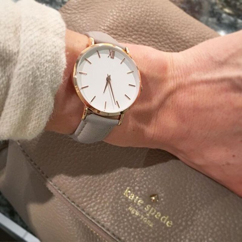 Zegarek Damski Simple Women Watches Woman Ladies Casual Leather Quartz Watch Woman Clock Relogio Feminino Montre Femme
