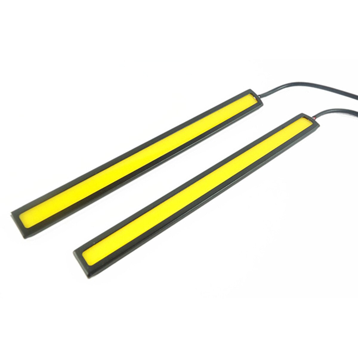 Blue Light Aluminum High Power 6W 7000K/8000K Xenon Slim COB Car Daytime Running Lights LED DRL Daylight Driving Lamp 14CM