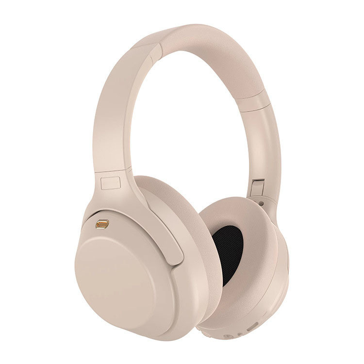 2025 WH-1000XM4 Op het hoofd gemonteerde sport draadloze Bluetooth-oortelefoon met volledig oor draadloze oproep-oortelefoon: Khaki