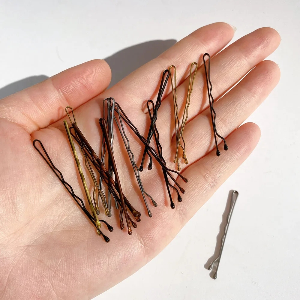 150 pçs feminino sólido casual bobby pin caixa conjunto para vida diária pinos feminino grampos de cabelo para ferramentas de maquiagem acessórios de estilo de cabelo