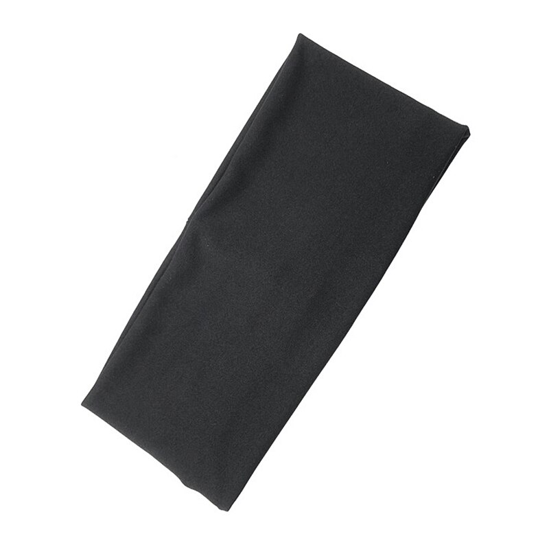 Vrouwen Effen Kleur Zachte Elastische Hoofdband Brede Stretch Elastische Haarband Mode Vrouwen Haarbanden Gym Haaraccessoires: 1