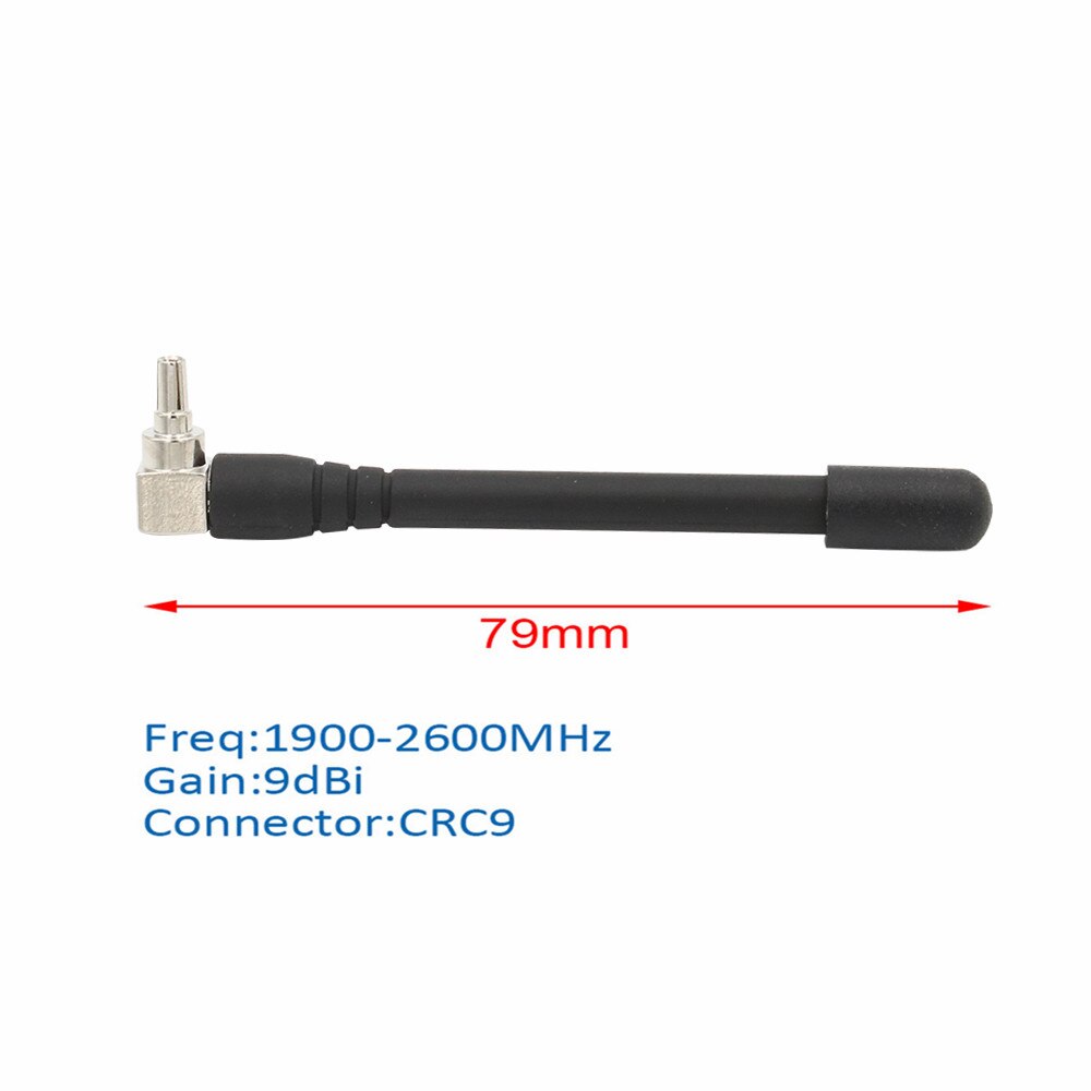 2 adet/grup 4G WiFi anten 3G 4G anten CRC9 yönlendirici anten Huawei için E3372 E3372h-607 EC315 EC8201 PCI kartı USB Kablosuz Yönlendirici RK9585
