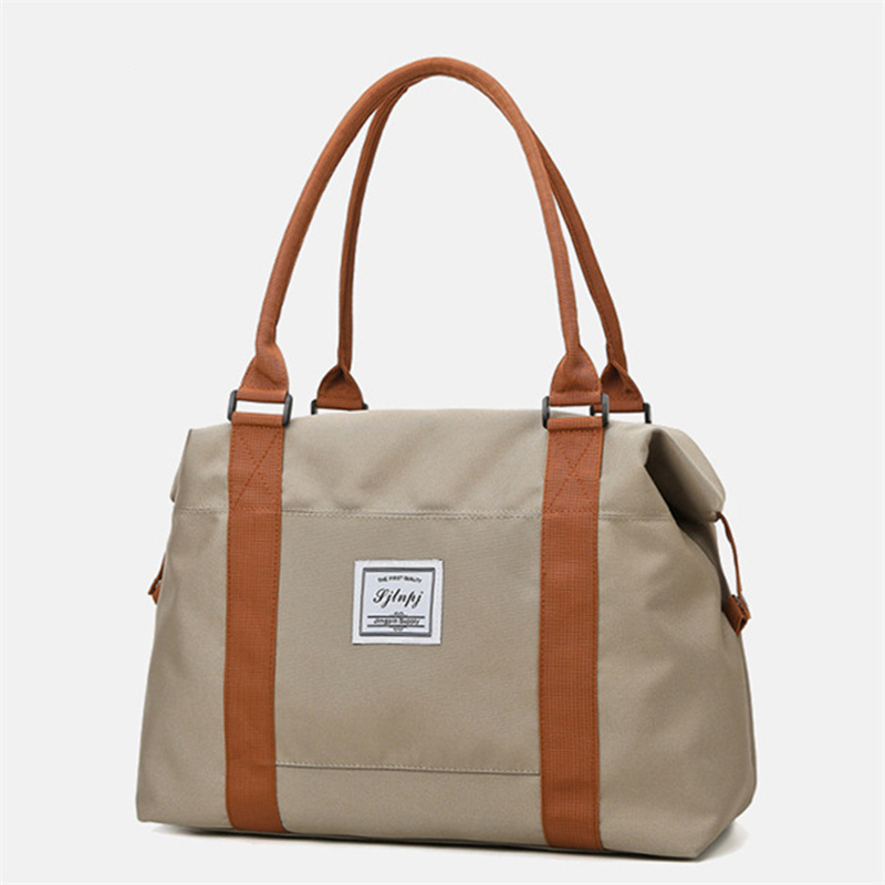Large Travel Bag Women Cabin Tote Bags Handbag Oxford Cloth Canvas Waterproof Shoulder Bags Women Weekend Overnight Bag