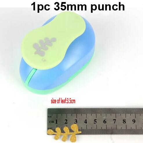 Blad Handgemaakte Ambachten Scrapbooking Tool Papier Punch Voor Photo Gallery Diy Card Ponsen Gebladerte Embossing Apparaat Stempelen: 1pc 35mm punch