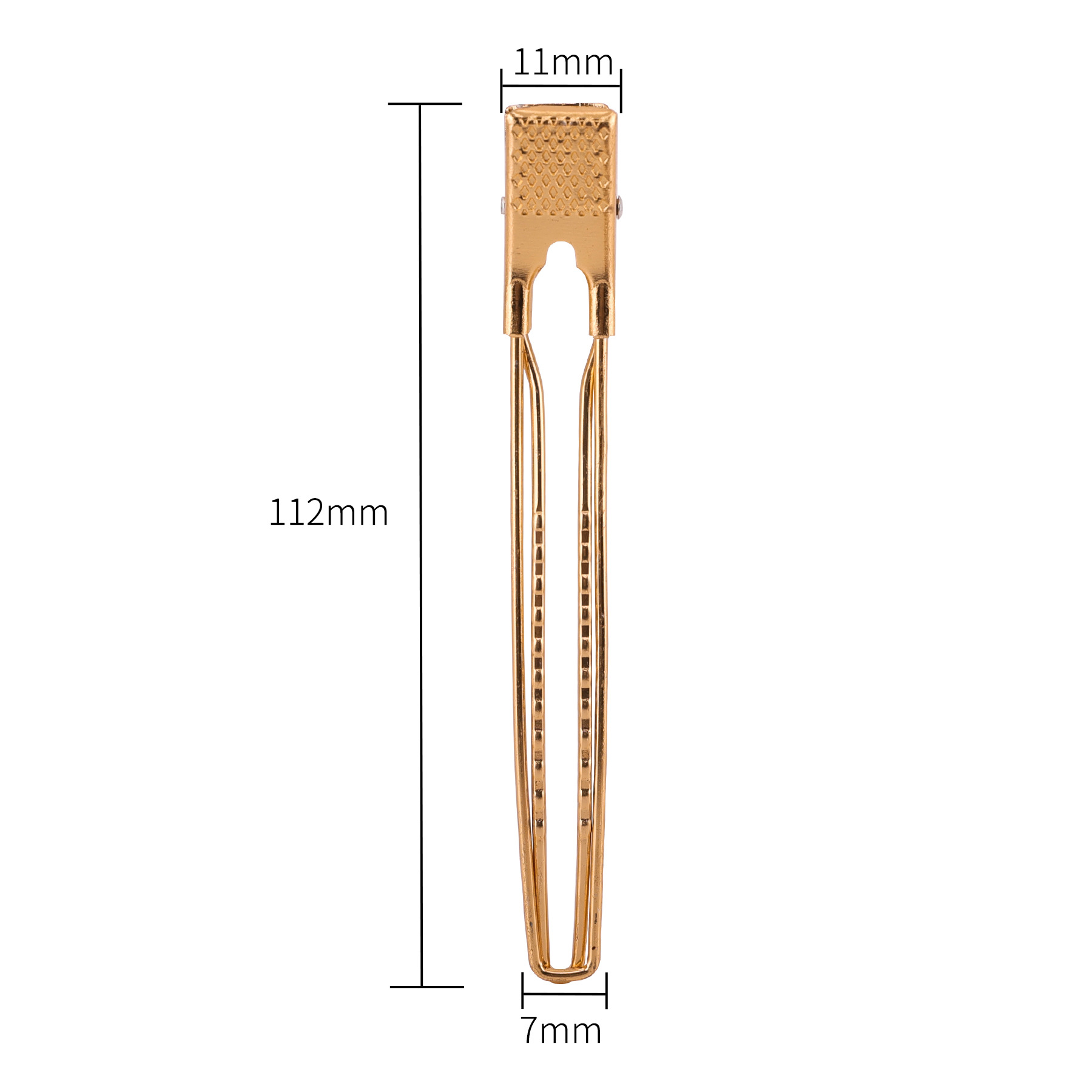 6 Teile/satz Friseur Alligator Haar Clips Salon Profi Nahtlose Clip Schnitte Barbier Styling Barbershop Zubehör