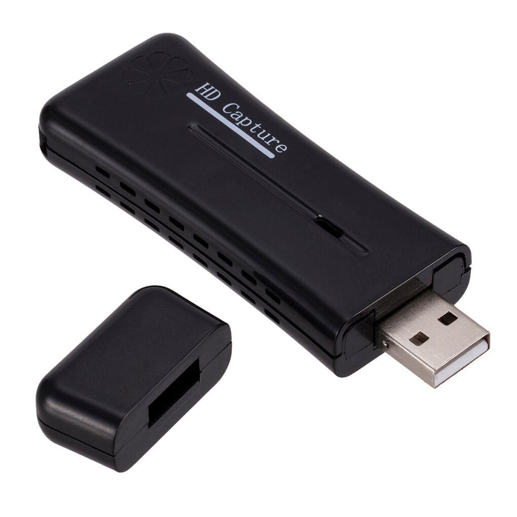 1080p usb 2.0 hd video capture-kort bärbart  hd 1- vägs datorspel video mini capture-kort