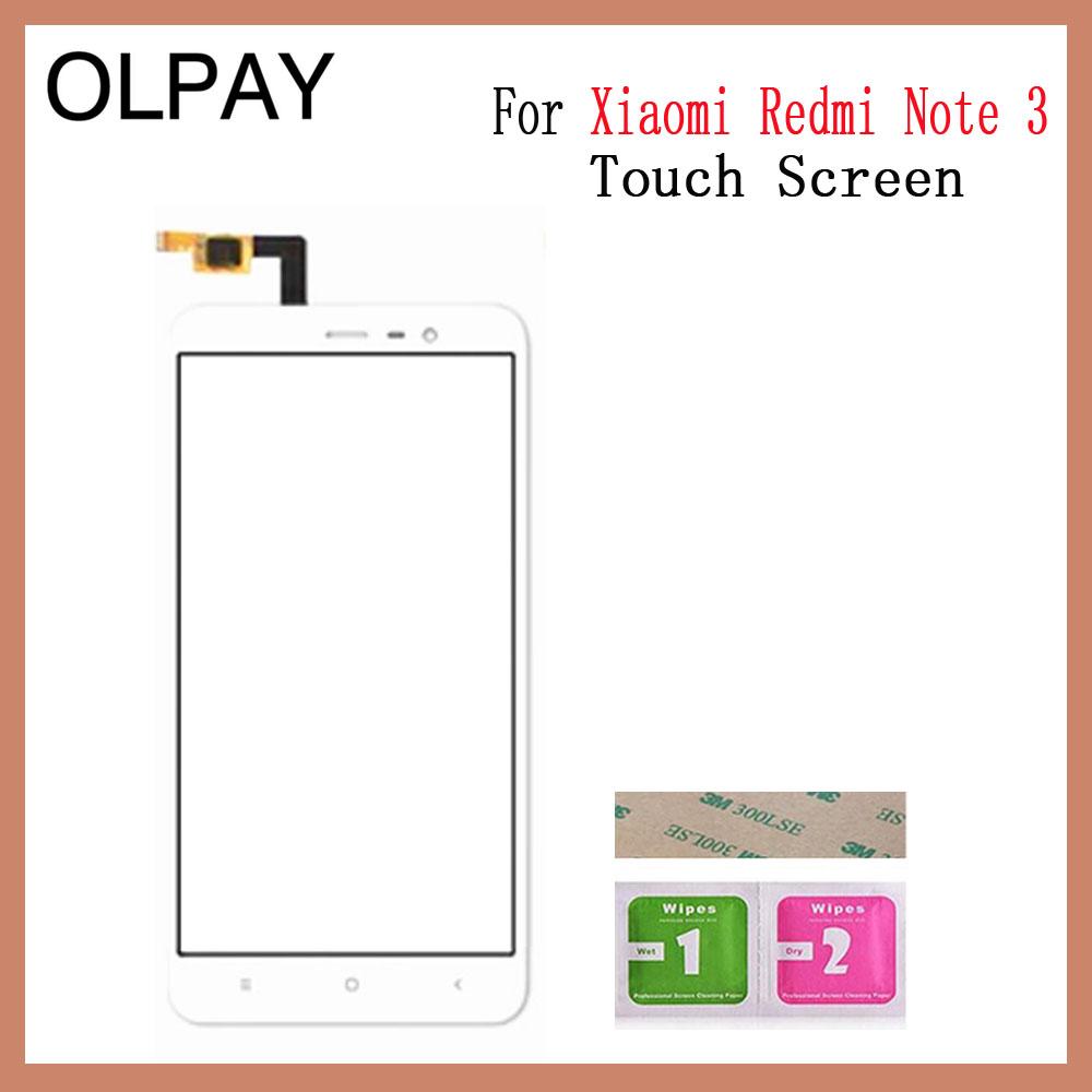 Mobile Phone 5.5'' inch Touch Screen For Xiaomi Redmi Note 1 Note 2 Note 3 Note 4 Note 5A Touch Glass Digitizer Sensor Repair: White Redmi Note 3