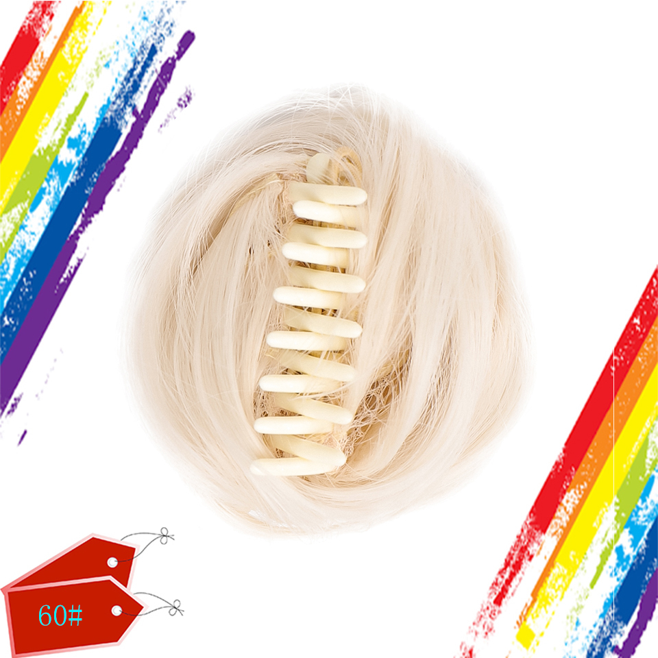 DIANQI synthétique petite pince cheveux Chignon Chignon femmes cheveux chouchou perruques pour femmes fille enfants bandes de cheveux: P4 / 24