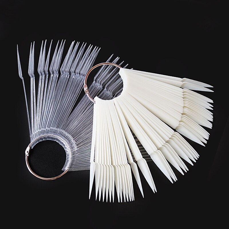 80/50/20 stücke Nagel Display Sticks Nagel Swatch Falsche Nagel Tipps Nagel Gel Polnisch Praxis Klar Display Board für Nail art Werkzeuge