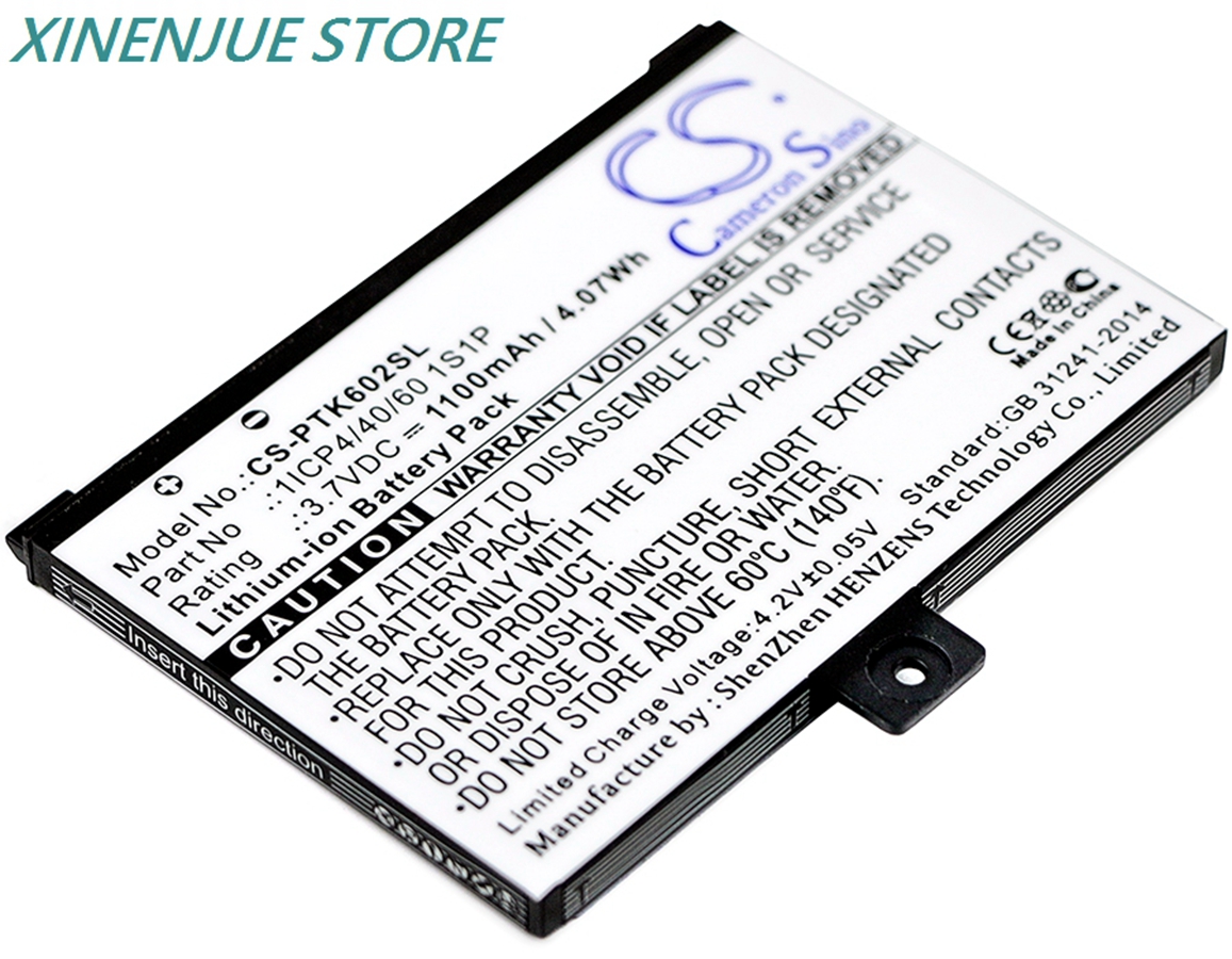 Cameron sino e-book- und e-reader-akku 3.7v/1100 mah für pocketbook pro 602, 603, 612, 902, 903, 912, 920, 920. w
