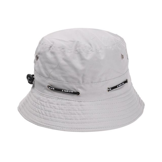 Sommer foldbar bøttehat unisex kvinder udendørs solcreme bomuld fiskeri jagt kasket mænd håndvask chapeau sol forhindre hatte