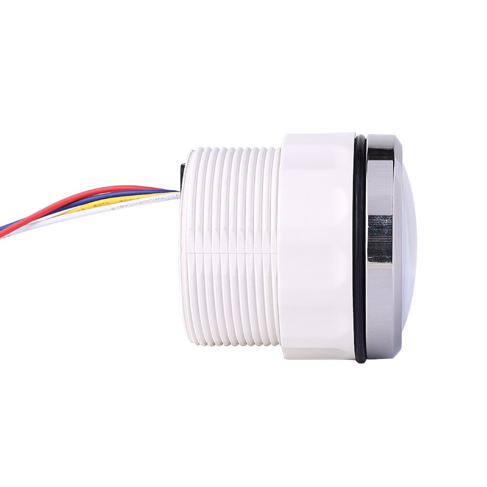 52 Mm Alarm Gauge Meter Volt/Olie Druk/Water Temp/Check Engine 4 Led Alarm Indicator Gauge fit Marine Boot Auto 9 ~ 32 V