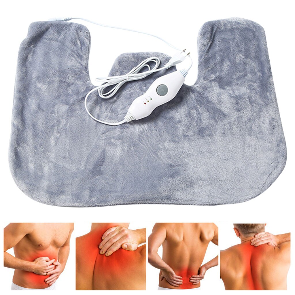 Elektrische Verwarming Pad Nek Schouder Verstelbare Thermostaat Elektrische Sjaal Voor Ouderen Kantoormedewerkers Truck Drivers Home Reizen Auto