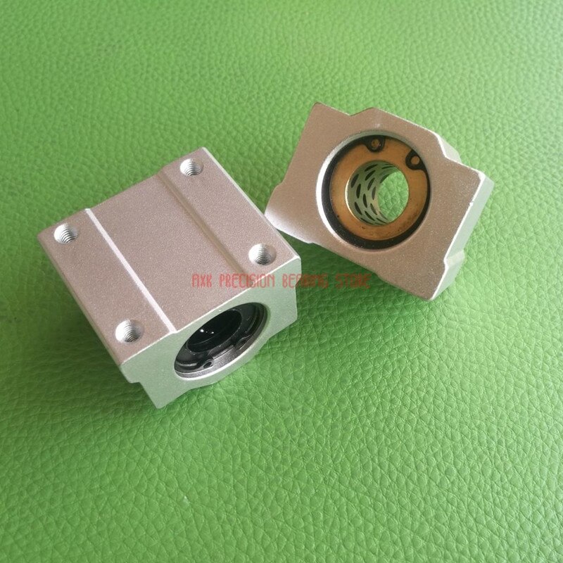 AXK Jdb Solid Embedded Graphite Self-lubricating Oil Bearing Copper Sheath Scs12 Scs13 Scs16 Scs20 Scs25 1pcs