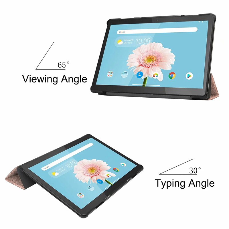 Sprawa dla Lenovo Tab M10 TB-X505F TB-X505X TB-X505L TB-X605F TB-X605L 10.1 cal składany stojak pokrywa dla Funda Lenovo Tab M10 przypadku