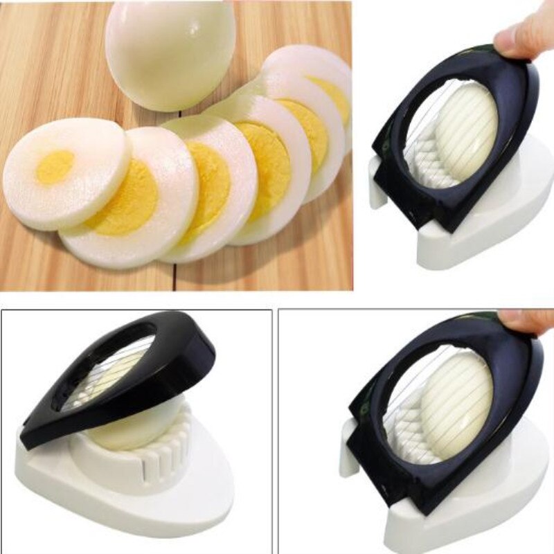 1 Pc Roestvrij Staal Gesneden Ei Slicers Multifunctionele Ei Verdelers Eieren Splitter Cutter Multifunctionele Ei Slicer Kitchen Tools