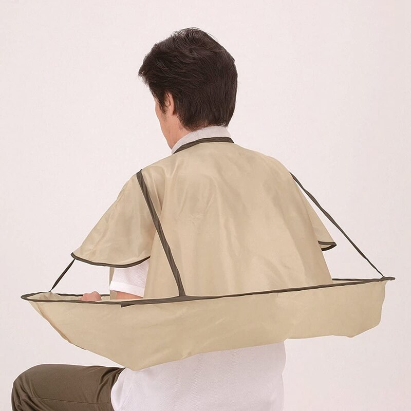 Hair Cutting Cape Adult Foldable Hair Cutting Cloak Umbrella for Salon Barber Special Hair Styling Accessory