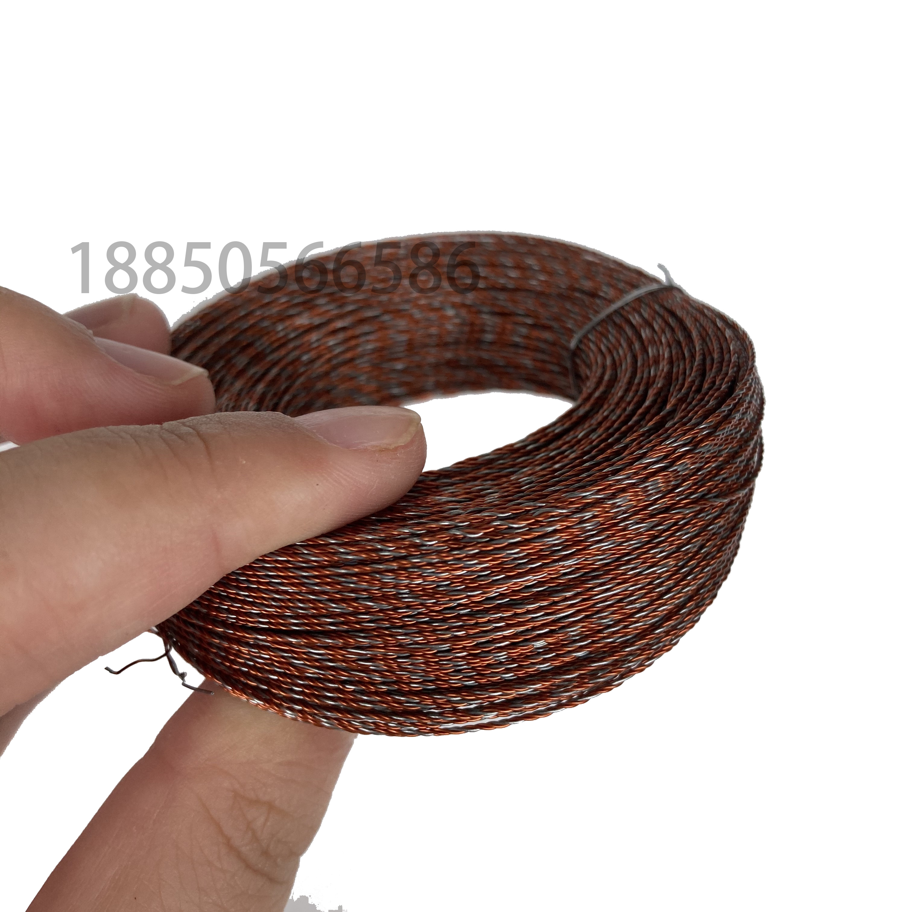 3strands wire diameter of 0.6mm 60m one coil It consists of two copper wires and one strand of steel wire