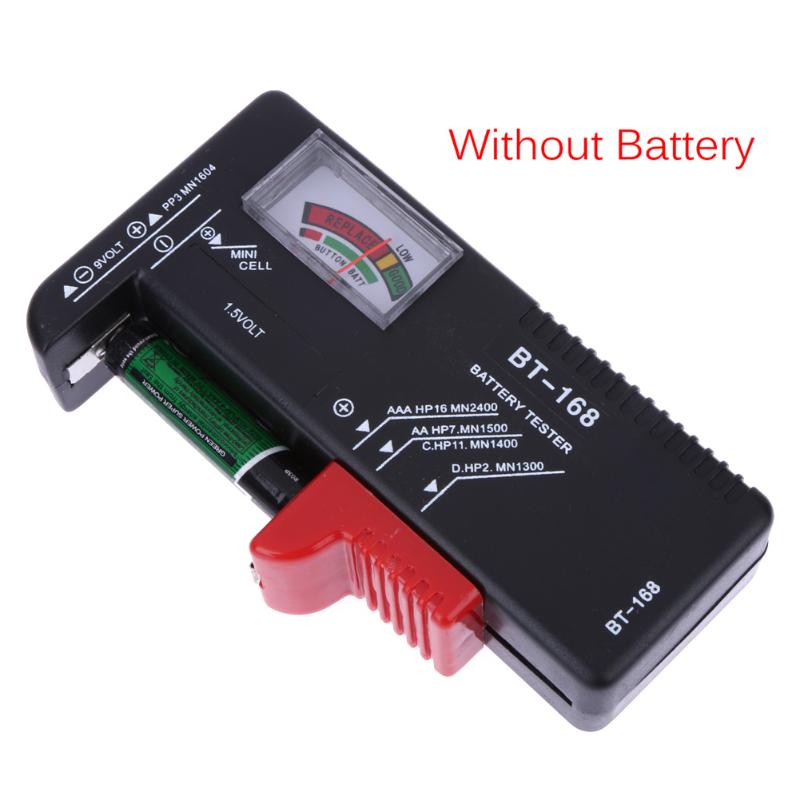 Universal Digital Battery Tester Volt Checker For AA AAA 9V Button Multiple Size Battery Tester Checker