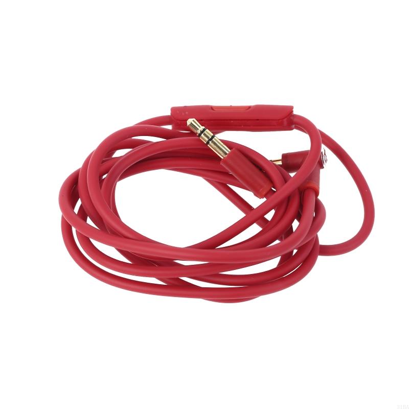 31ba 3.5mm gaming headset-kabel 1.4m 55 langt til solo 2.0 gaming headset: Rød