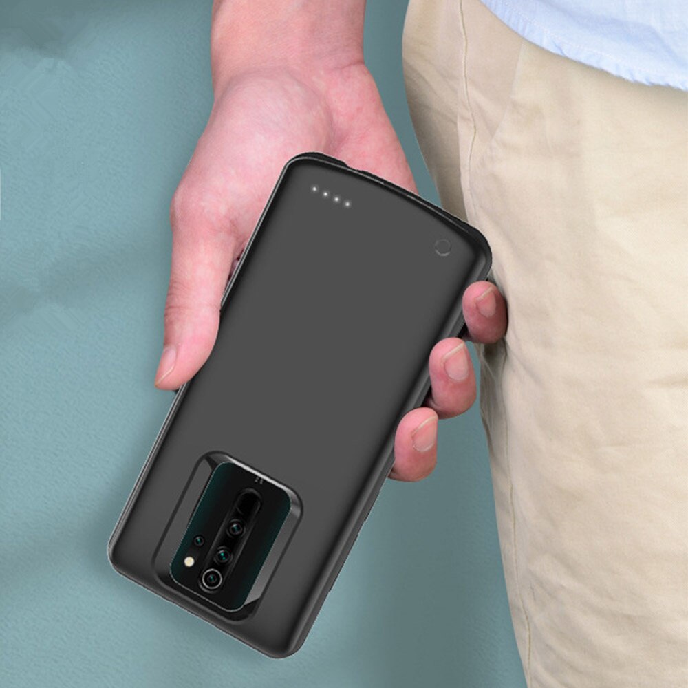 For Xiaomi Redmi Note 8 Note 8 Pro Battery Case Smart Charger Case Cover 6500 Mah Power Bank Note 8 Pro Battery Case