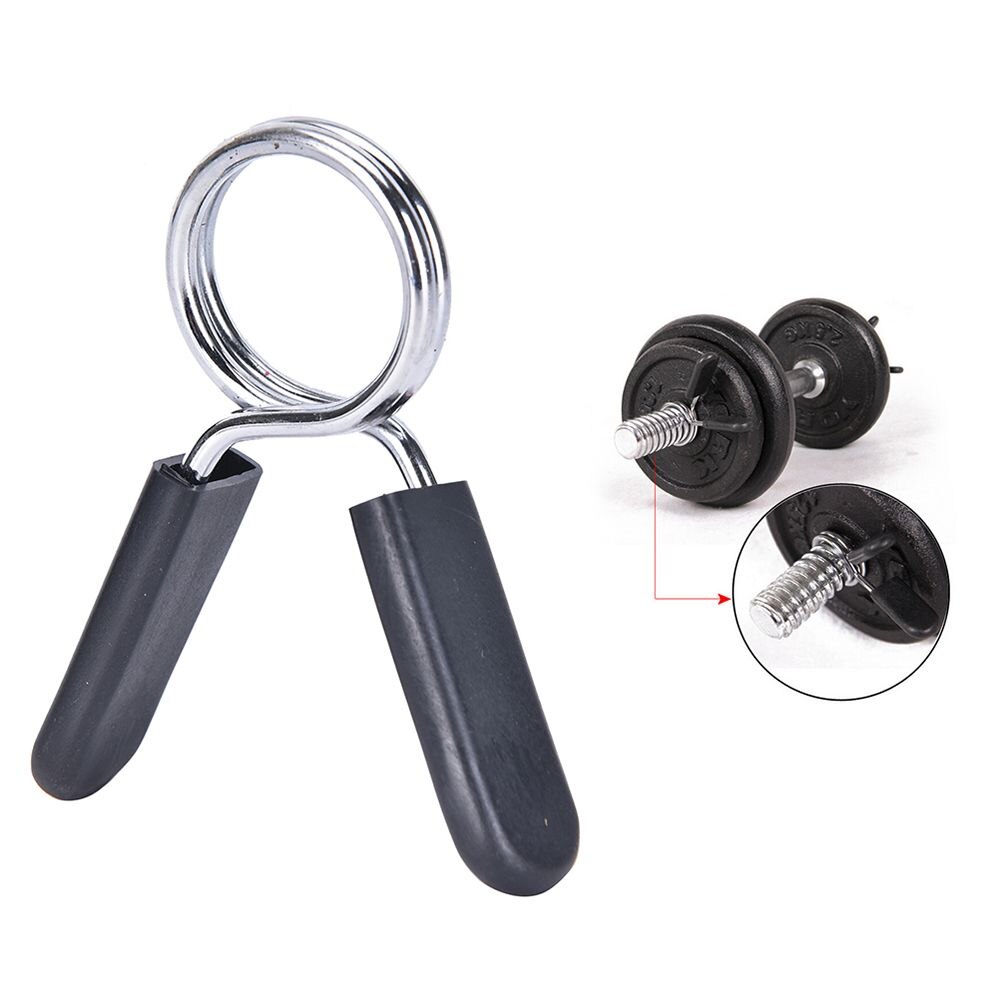 2 pièces 25/28/30mm haltère serrure gymnastique barre de poids haltère serrure pince ressort collier Clips utilisation intérieure entraînement fitness outil