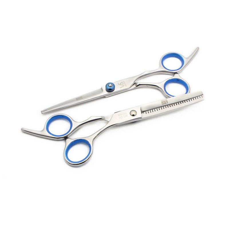 7PCs/Set Salon Hair Cutting Thinning Scissor Barber Shears Set With Case For Hair Salon/Barber/Hairdresser And Home