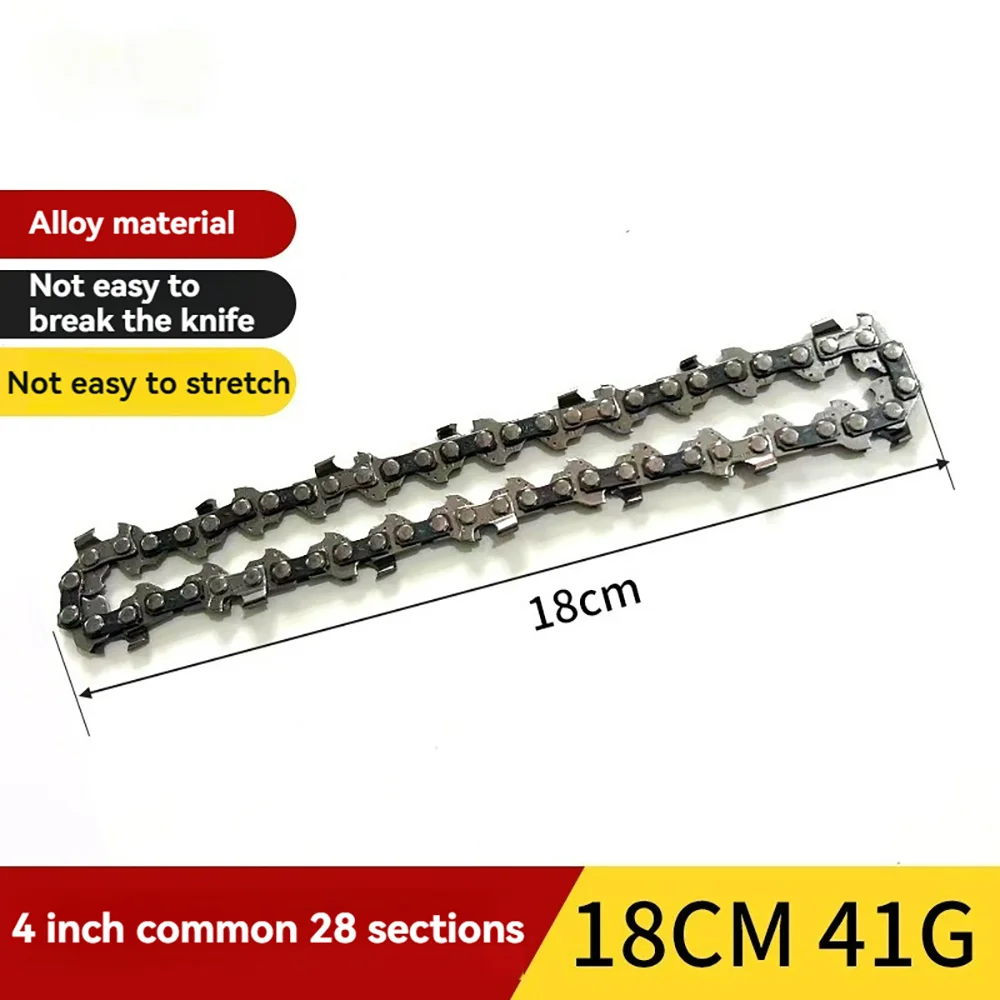 4 Inch Elektrische Kettingzaag Geleiding Vervanging Mini Stalen Kettingzaag Kettingen 4 "Tuin Draagbare Elektrische Zaagonderdelen Elektrisch Gereedschap Blad
