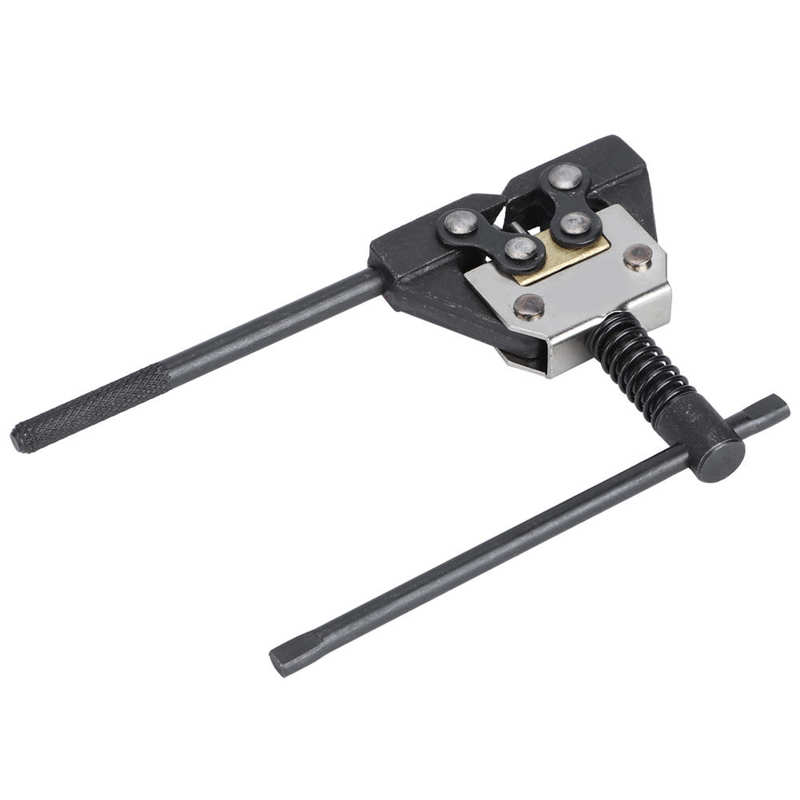 X AUTOHAUX Rompi Catena In Metallo Per Moto E ATV - Adatto A Catene 420-530, Compatto E Facile Da Usare