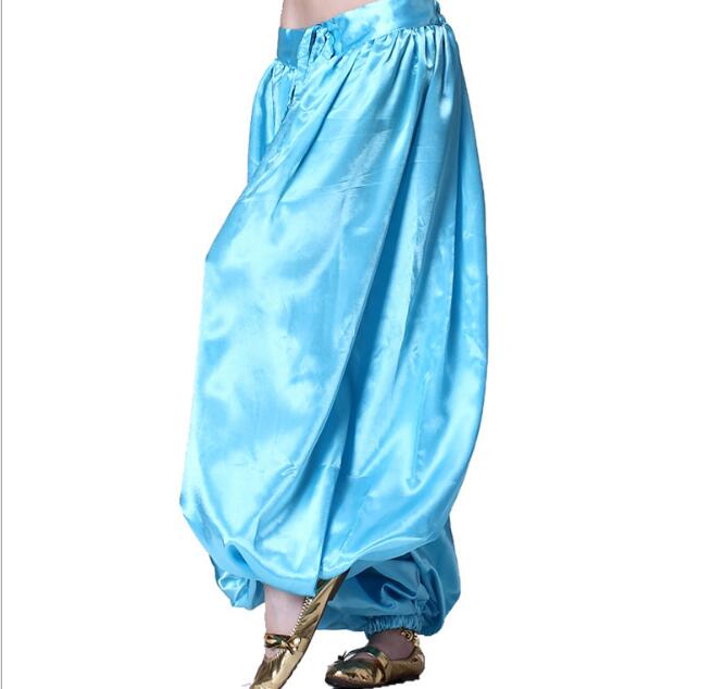 Pantalones bombachos de estilo Tribal para danza del vientre, pantalón indio de danza del vientre, pantalones bombachos egipcios para Navidad, Color sólido,