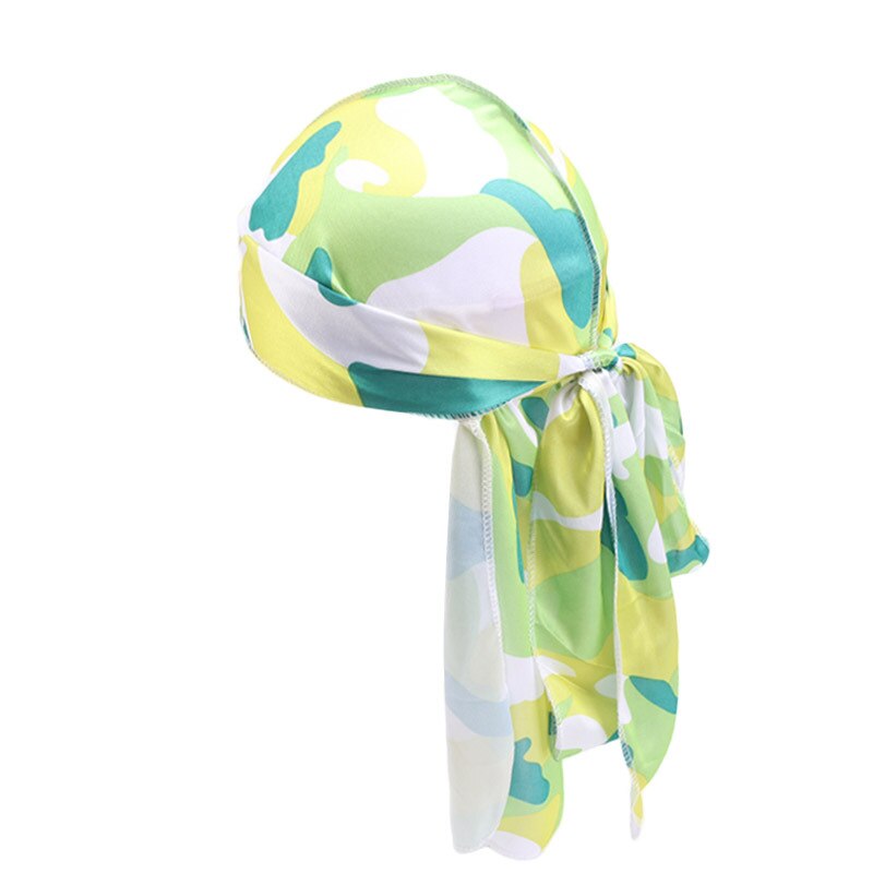 Utskrift pirat hatt bandage pannband keps cancer kemoterapi herr camo turban kvinnor bandanas håraccessoarer: Stil 1