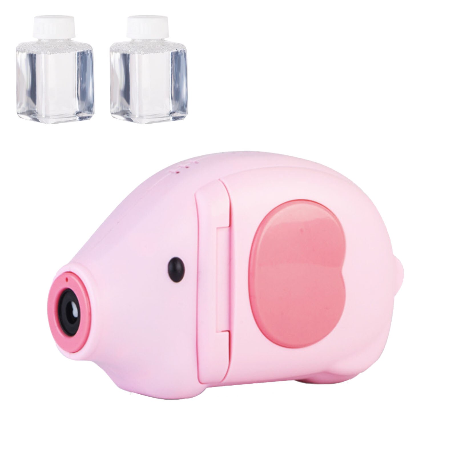 Bubble Machine Muzikale En Verlichting Automatische Bubble Maker Leuke Olifant Bubble Blower Camera Speelgoed Voor Kinderen Jongens Meisjes: Pink