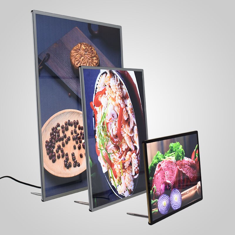 Sinais a4 fast food display restaurante quadro do menu restaurante placa de sinalização