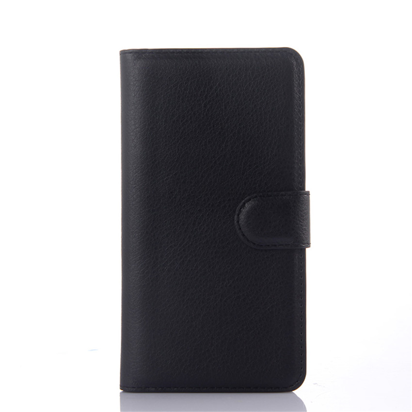 Funda para Xiaomi redmi 3 S, funda para Redmi 3 pro 3 S, funda de piel con tapa de para Xiaomi Redmi 3pro, Funda tipo libro con soporte: Black