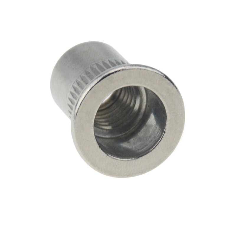 50pcs 20pcs 10pcs M3 M4 M5 M6 M8 M10 Aluminum Alloy Rivnut Flat Head Threaded Rivet Insert Nutsert Cap Rivet Nut