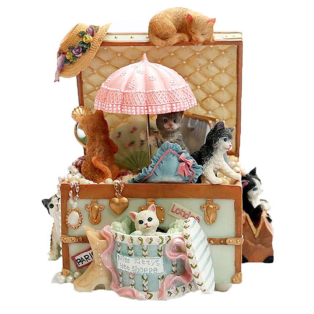 Petit monkey sieradendoosje met muziek fairy