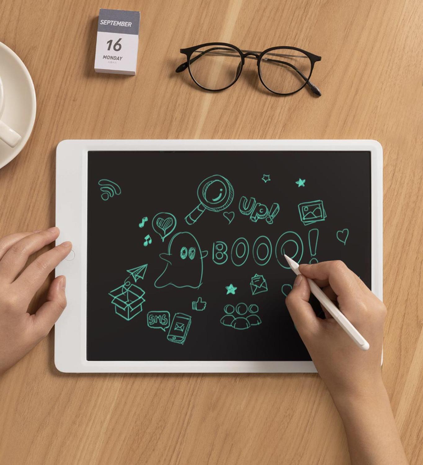 Xiaomi Mijia – tablette d'écriture LCD originale, avec stylo, dessin numérique, écriture électronique, panneau pour graphiques et messages,