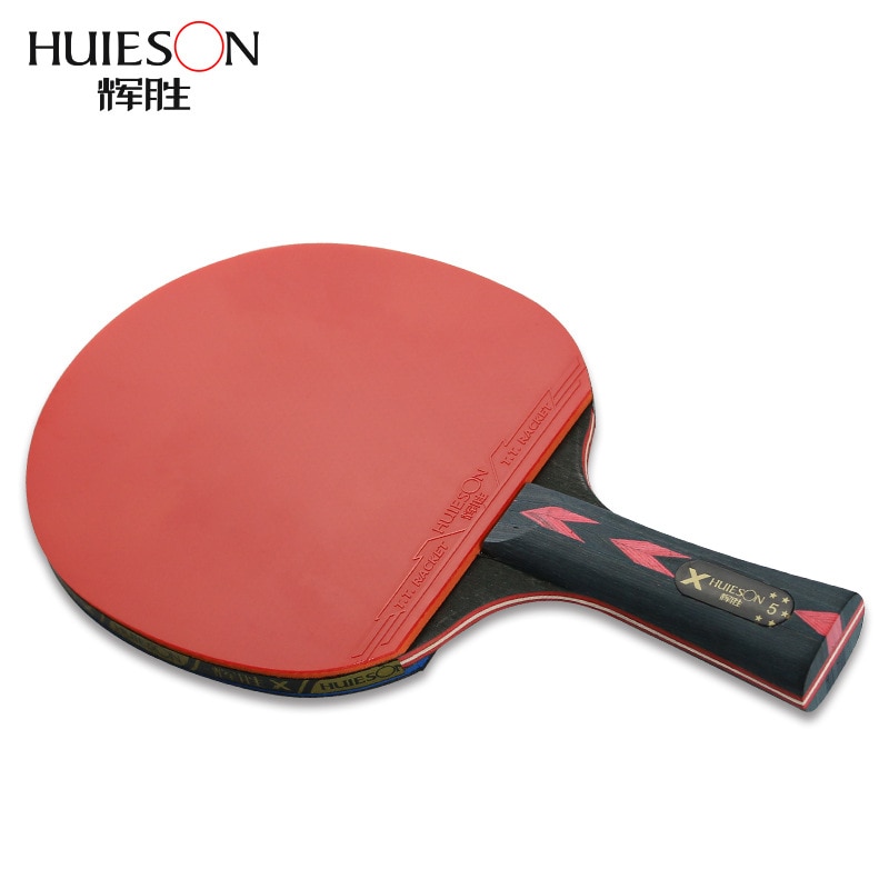 Huieson – raquette de Tennis de Table en carbone 5 – Grandado