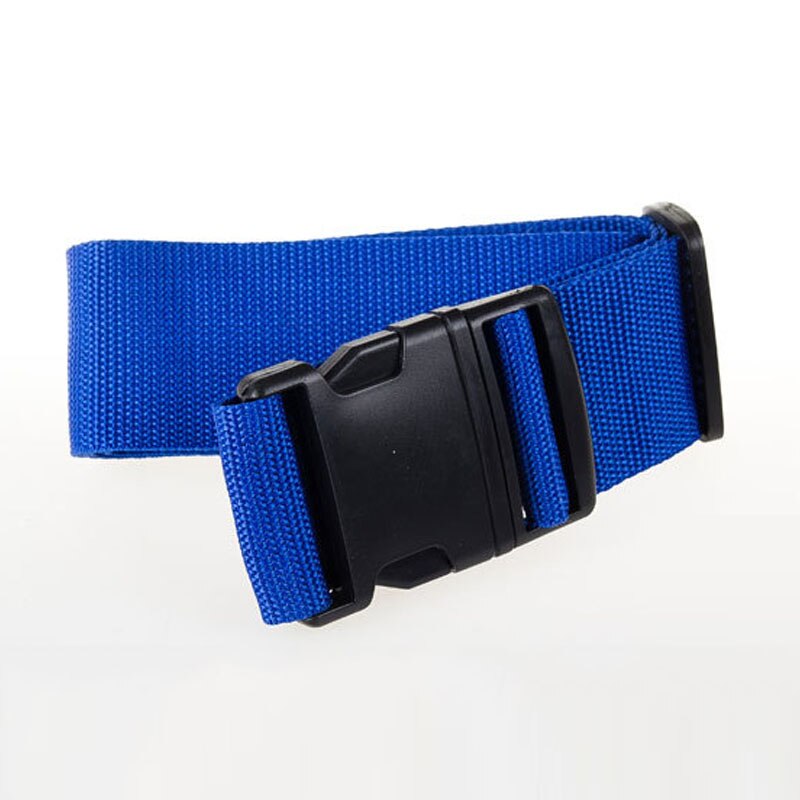 200CM Travel Luggage Strap Adjustable Luggage Belt Packing Strap Lock Suitcase Belt Luggage Protective Strap Baggage Belts Tags: Blue