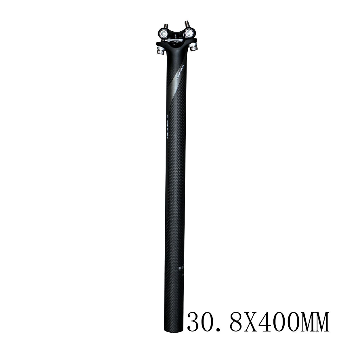 Mountain &amp; Road 3K Full Carbon Fibre Fiets Zadelpen Carbon Fiets Zadelpen Mtb Fietsonderdelen 27.2/ 30.8/31.6*350/400 Mm: Matte 30.8X400MM