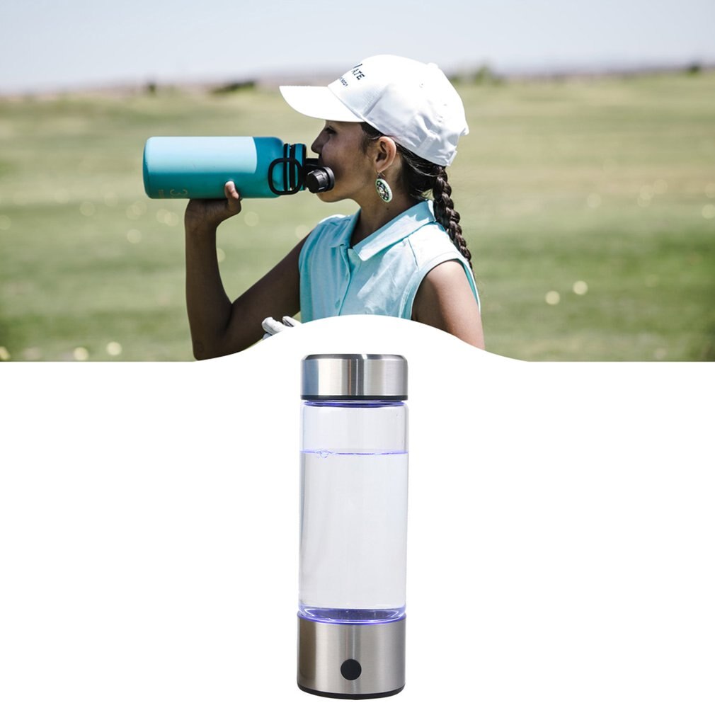 Hydrogen Rich Water Cup Healthy Glass Cup Japanese Water Ionizer Cup Hydrogen Water Generator Super Antioxidant