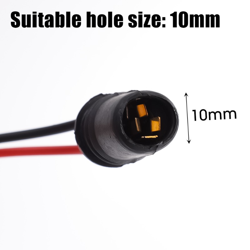 T10 car lamp socket bulb 147 rubber plug holder extension led lamp base holder wire adapter for  t10 w5w