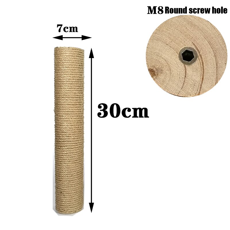 Mushroom Jumping Platform Sisal Cat Scratching Post