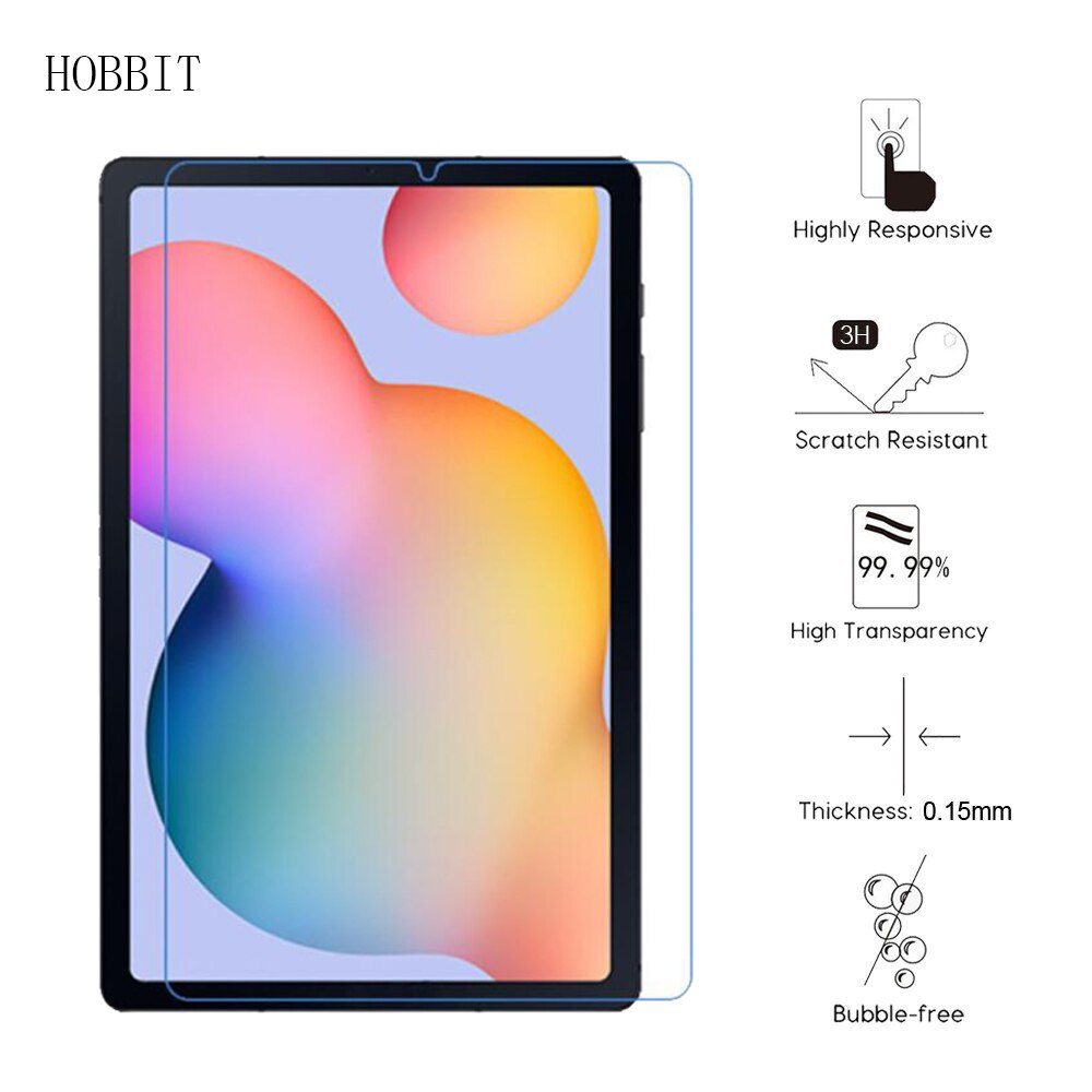 3Pcs PET Film Für Samsung Galaxy Tab S6 Lite 10.4 "P610 P615 SM-P610 SM-P615 Tablet Screen Protector Nano explosion-proof Film