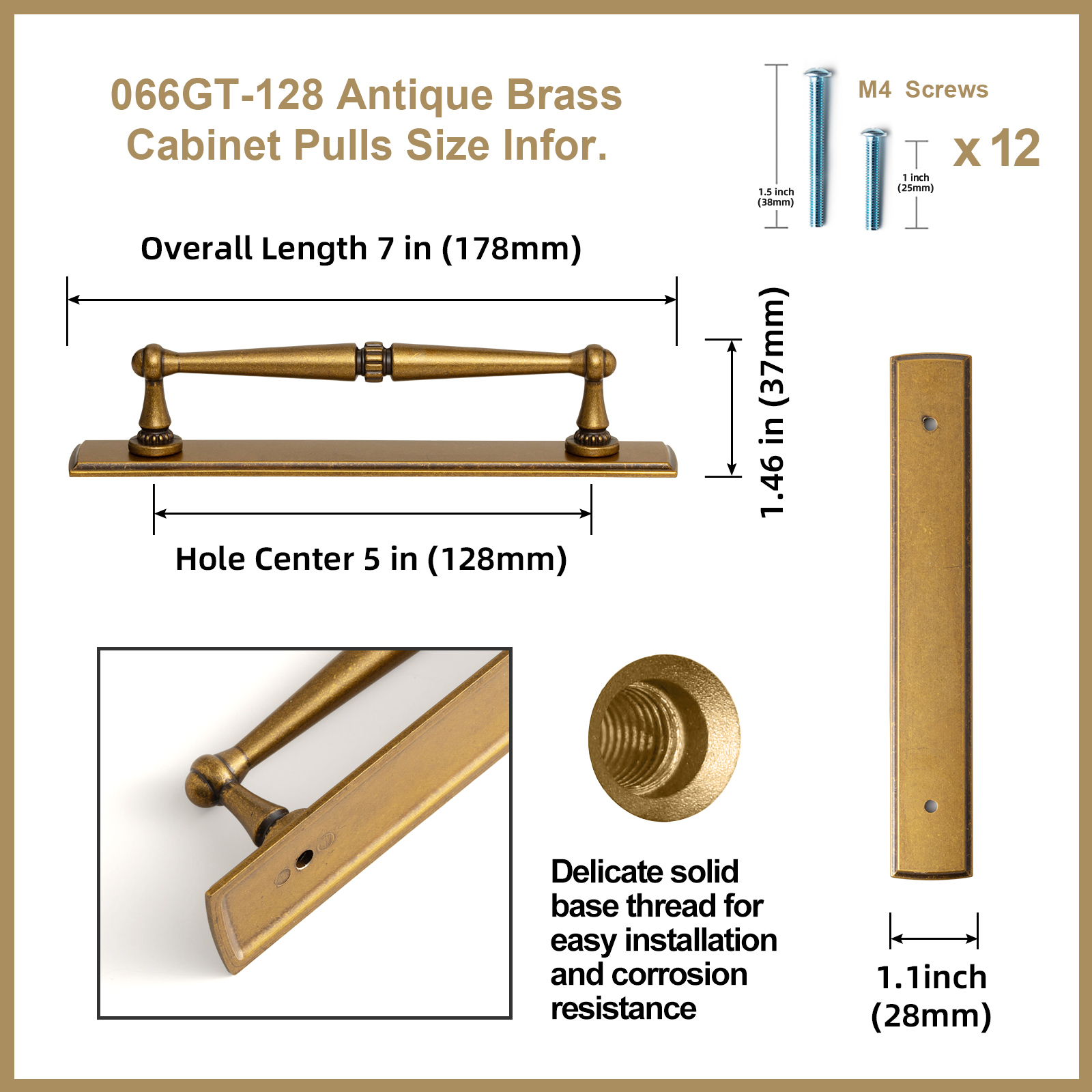 Antikk messinghåndtak med bakplate vintage deksel til møbelhåndtak skuff skap bar trekkhåndtak til hjemmet: 4xl / Lilla