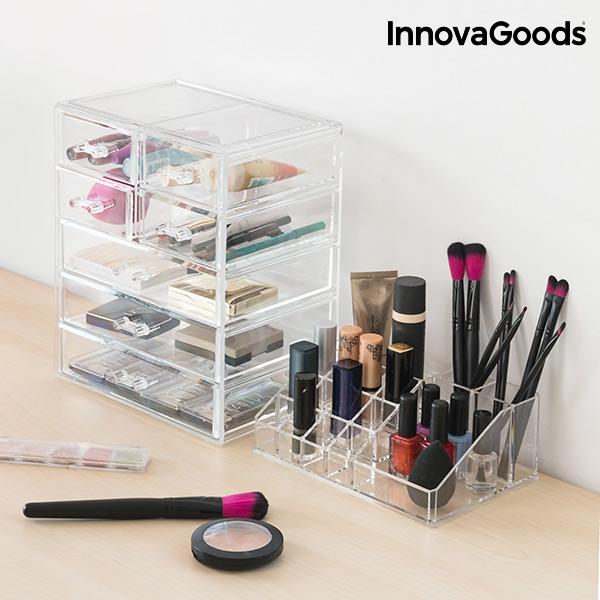 InnovaGoods-Organizador de Maquillaje Acrílico