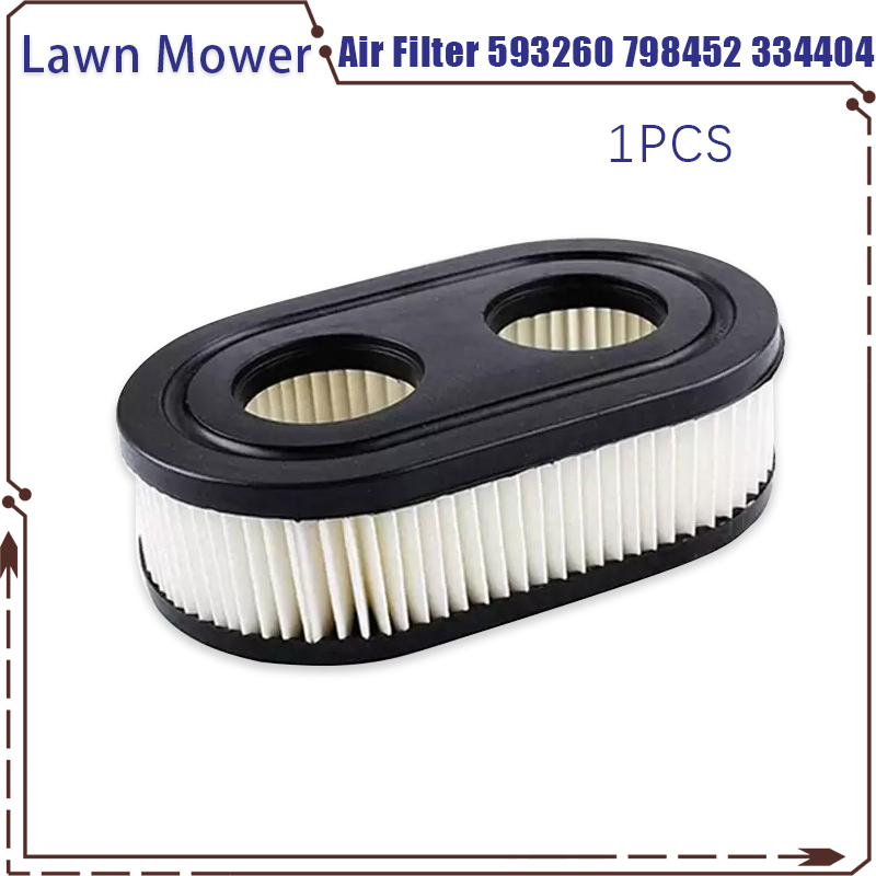 Air Filter 593260 798452 334404, Lawn Mower Replacement Filters For 4247 5432 5432k 09P702 500EX Series Engine: Light Grey