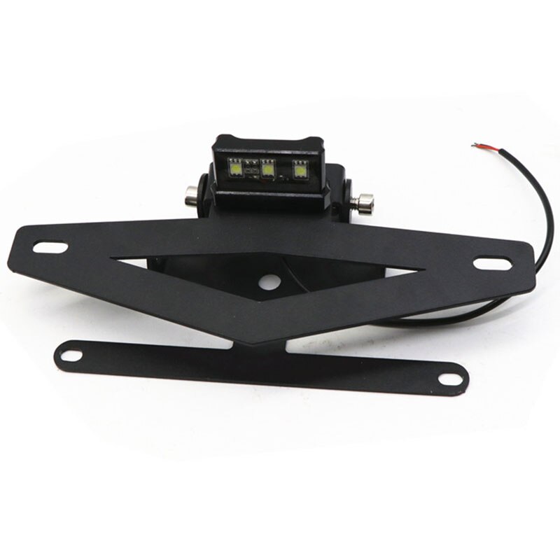 Soporte de Marco trasero de matrícula de motocicleta modificado con luz Led para Benelli 752S